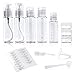 Hotrose 12 Pieces Travel Bottle Set - Lightweight Hygiene Essentials - Cosmetic Container Set for Travelling