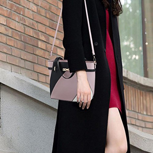 Hot Sale! Clearance! Women Bag,Todaies Women Leather Handbag Shoulder Bag Messenger Satchel Shoulder Crossbody 2017 (29cm(L)14cm(W)25cm(H), Gray)