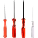 HIGHFINE Triwing 1.5 2.5 3.0 and Phillips PH00 Screwdriver Set | Durable and Useful, Compact Design and Lightweight, Repair for Nintendo Products Wii DS Lite DSi 3DS GBA SP NDS