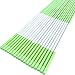 FiberMarker 48-Inch Reflective Driveway Markers Driveway Poles for Easy Visibility at Night Driveway reflectors reflectors for Driveway 1/4 Inch Diameter Green, 50 Pack