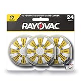 Rayovac Hearing Aid Batteries Size 10 for Advanced