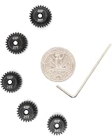 Goochoon 48 Pitch Pinion Gear Set 3.175mm 24T-28T for RC Cars w/ Hex Key view 5