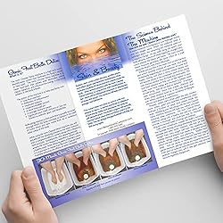 100 Color Tri-fold Brochures to Promote Ion Spa Chi
