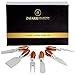 Elegant Cheese Knives Stainless Steel - Set of 6 Cheese Knives Spreaders with Rose Gold Handles | 6-Pieces Cheese Spreading Knife Sets for Charcuterie Boards, Cutlery Gift Set