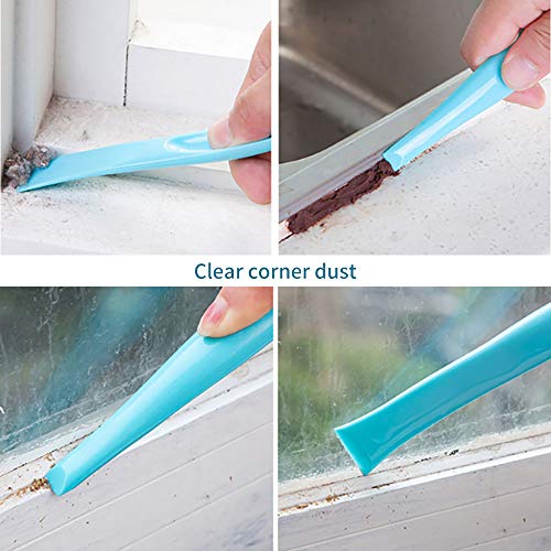 HouseHoo Cleaning Plastic Scraping Tool, Multipurpose Stiff Thumb Scraper Scratch Label Floor Cleaning Scraper Scraper Gum Scraper Bottle Opener, Kitchen Plastic Scraper, Gum Scraper Label Scraper