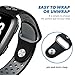 Hagibis Compatible Versa Bands Sport Silicone Replacement Bands for Versa Smart Fitness Watch (Black)