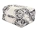 Chic Home Black Reversible Bed in a Bag Comforter Set, King Size (8 Piece), Barcelona - Medallion Boho Pattern Microfiber Bedding - Fitted & Flat Sheet, Shams, Pillowcases & Decorative Pillow