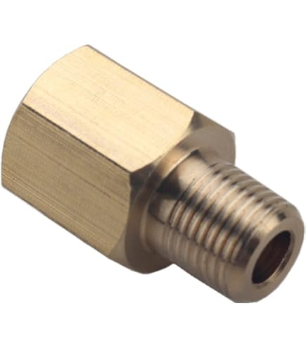 Reduzieradapter gerade, NPT innen mit UNF-Außengewinde | 1/8 NPT innen Reduzieradapter gerade, NPT innen mit UNF-Außengewinde | 1/8 NPT innen