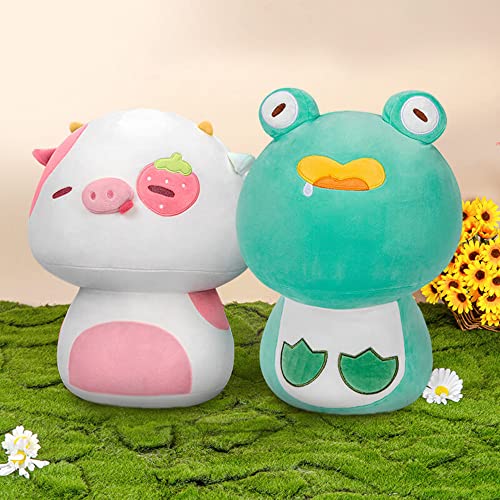 Mushroom Family Stuffed Animal Kawaii Plush Pillow Squish Toy