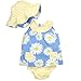 Gerber Baby Girls 3 Piece Dress Set, Daisies, 12 Months