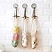 AUCH 3Pcs Hanging Kitchen Reusable Storage Mesh Organizer Holder for Trash Bag, Grocery Bag, Potatoes, Garlic, Vegetable, Fruit and Garbage Bag