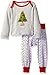 Mud Pie Baby Two Piece Playwear Set Boy, First Christmas, 6-9 Months