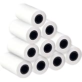 58mm Thermal Paper Rolls (10 Pack) | BPA Free Receipt Paper, 2 1/4" x 30mm Fits Square Terminal, Clover Go, SumUp &amp; Most Mobile POS/Bluetooth Printers