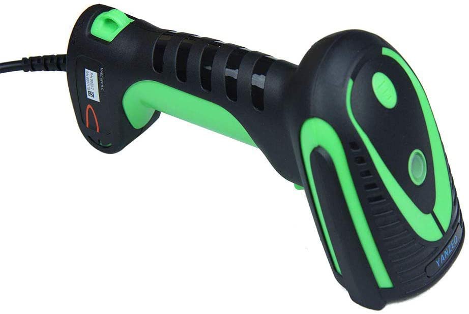 Yanzeo E9820 Handheld 2D Imaging HD QR Dedicated CPU Memory Hospital Logistics Waterproof Anti-Shock Industry 4.0 Barcode Scanner