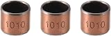sourcing map Sleeve Bearings 10mm Bore x 12mm OD x 10mm Length Plain Oilless view 1