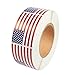 Juvale 1000 Piece American Flag Sticker Roll - 2 x 3 in Adhesive Flag Decals for 4th of July, Memorial Day, Election Day, Scrapbooking, Gift Wrapping, Party Favors, and Crafts, Patriotic Decorations