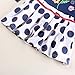 Novatx Long Sleeve Soft Baby Girl Dress H5081 Navy (5/6y)