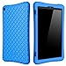 Bear Motion Silicone Case for Fire HD 8 2017/2018 - Anti Slip Shockproof Light Weight Kids Friendly Protective Case for All-New Fire HD 8 Tablet with Alexa (7th / 8th Gen 2017/2018 Model) (Blue)