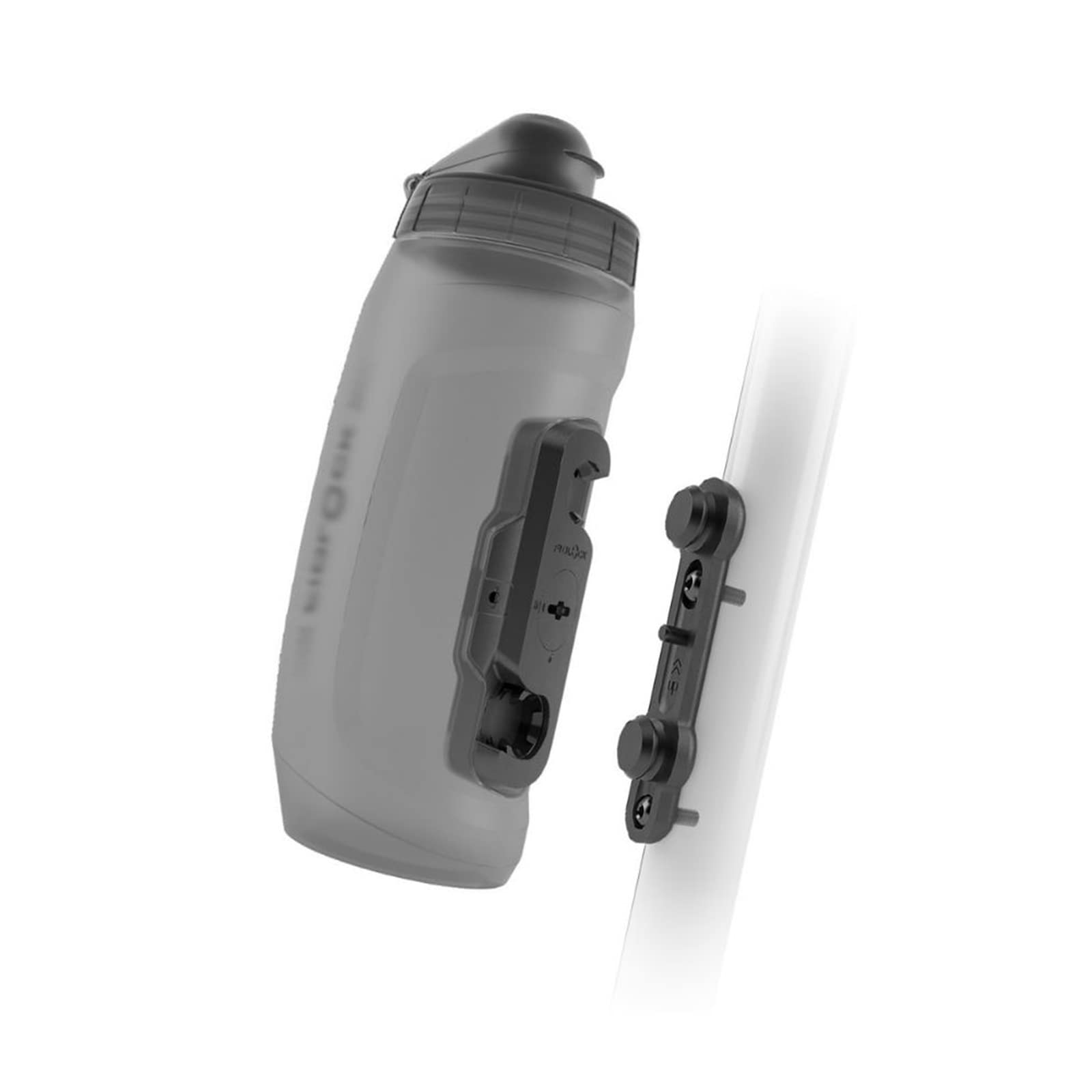 Fidlock TWIST Bottle 590 + Bike Base Clear 590ml 590Ml, Black — image 1