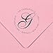 ExcelMark Custom Self Inking Address Stamp with Monogram - Style 195