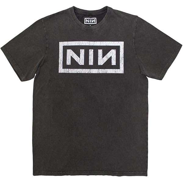 Amazon.com: Men's Nine Inch Nails Icon & Logo T-Shirt Small