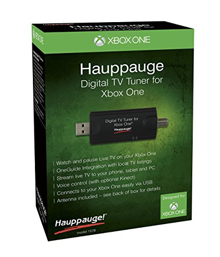Hauppauge Digital TV Tuner for Xbox One TV Tuners and Video Capture 1578 (Renewed)