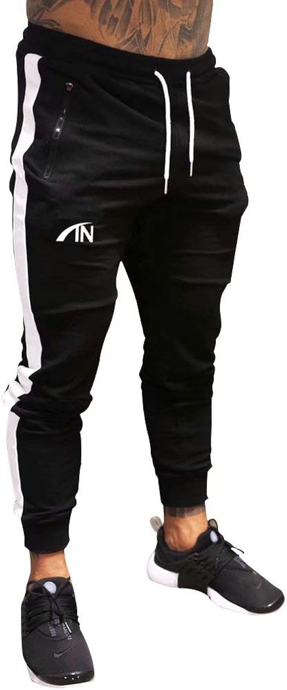 Amazon Lvfu ジョガーパンツ メンズ トレーニングパンツ ジム スポーツウェア スウェットパンツ フィットネス ジム ロングパンツ スウェットパンツ 通販