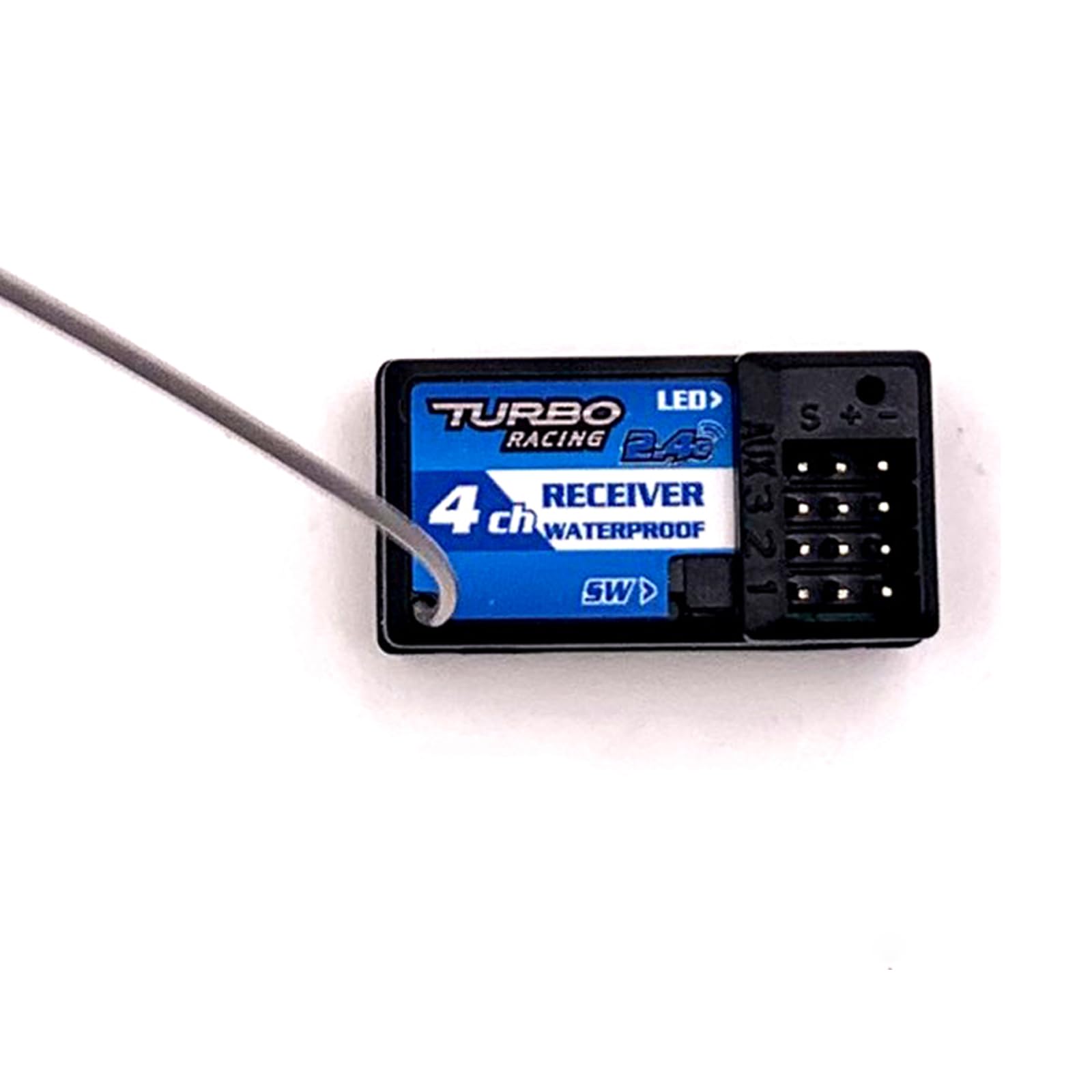 LICHIFIT Independent 4CH Receiver Remote Control RX41 Receiver for Turbo Racing Transmitter VT System