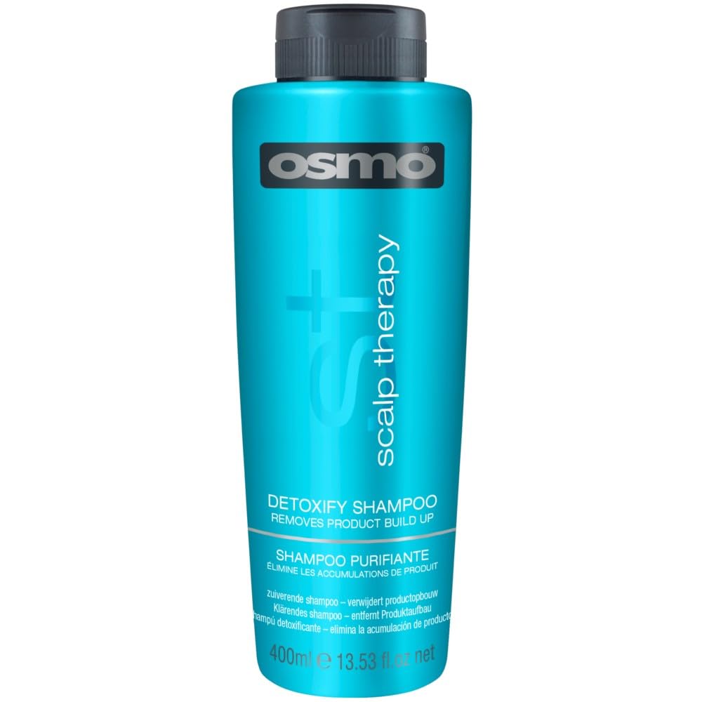 Osmo Scalp Therapy Detoxify Shampoo 400ml - Removes Build-Up & Impurities But Retains Moisture