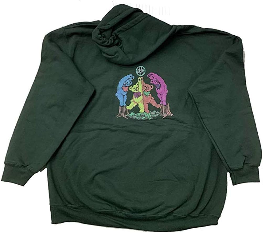 olive green bears hoodie