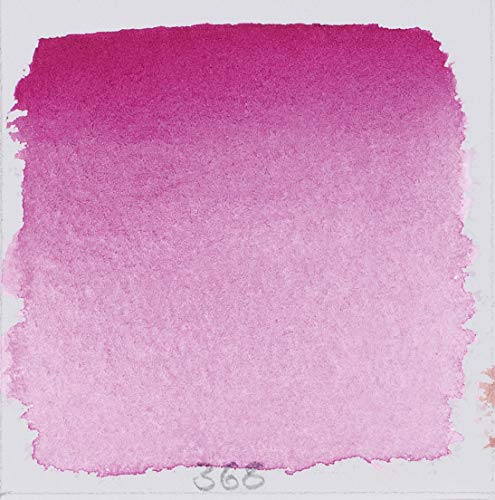 Schmincke 14368043 Watercolor Pans, Quinacridone Violet, Full Pan