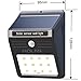 Solar Motion Sensor Light,Mulcolor 12 LED Wireless Rainproof Solar Powered Security Light Outdoor Wall Light for Patio, Deck, Yard,Garden,Driveway,Outside,Pack of 1