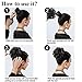 Hair Bun Extensions Messy Synthetic Chignon Hairpiece Wig Hairpiece Ponytailthumb 2