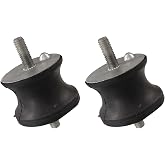 2PCS Transmission Mounts Compatible with BMW 325i 328i 330i | For 325i/328i/330i/335i E46/E90/E92 2002-2013 applications; left and right transmission mounts; replacement part.