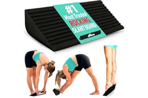 FISTA Slant Board for Calf Stretching | Balance Board Calf Stretcher for Plantar Fasciitis Relief,Achilles Tendonitis Reliefs,Shin Splint Relief,Squat Wedge