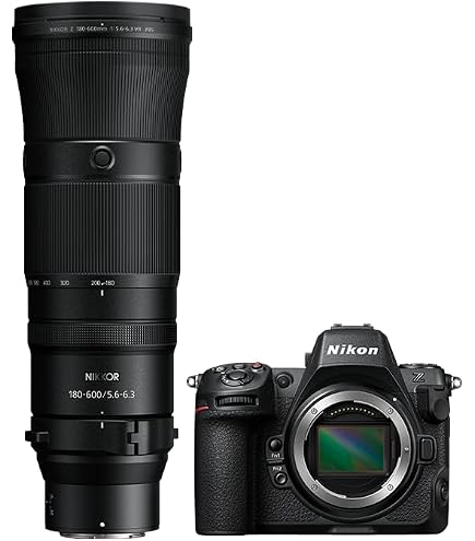Amazon.com : Nikon Z8 Camera 180-600mm Lens Kit,Black : Electronics
