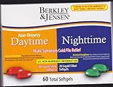 Berkley & Jensen Daytime/Nighttime 60ct. *Compare to Vicks NyQuil/DayQuil*