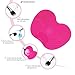 TailaiMei Makeup Brush Cleaning Mat,Set of 2 Silicone Cosmetic Washing Tool with Suction Cups(Pink)