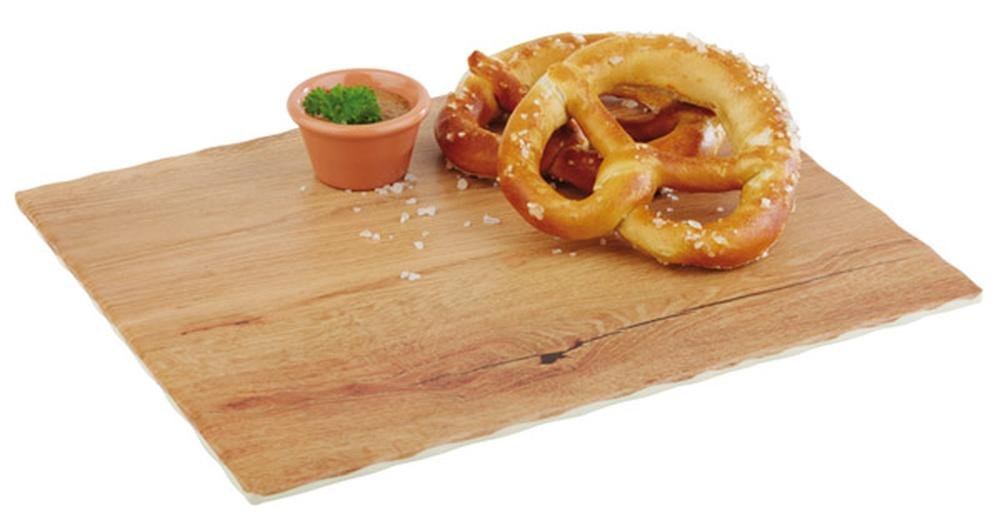 APS GN565 Oak Effect Melamine Tray, 1/2 GN