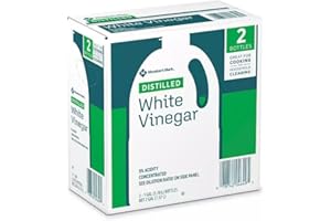 SUPERJOB JOBSITE PROFESSIONALS Premium Distilled White Vinegar, 256oz. 2 Gallons | For Cooking or Household Cleaning