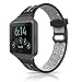 Fitbit Blaze Watch Bands Accessory, VODKE Silicone Ventilate Replacement Watch Band/Strap/Bracelet/Wristband With Frame For Fitbit Blaze Smart Fitness Watch Men Women Small Large(Black+Grey)