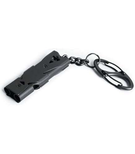 Hezhou 10PCS Sifflet De Survie Sifflet Arbitre Sifflet Metal Sifflet Sifflet de Secours en Alm