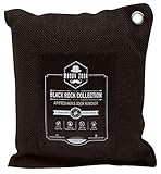 Activated Charcoal Odor Eliminator 200g Bag By Moody Zook - Use Powerful Natural Activated Carbon to Keep Your Home Fresh and Healthy - Deodorizer, Car Air Freshener, Pet Smell Remover (8 cm x 6 cm)