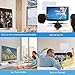 Skywire TV Antenna for Digital TV Indoor, Amplified HD Digital TV Antenna with 120 Miles Long Range, Support 4K 1080p & All Older TV's for Indoor with Powerful HDTV Amplifier Signal Booster
