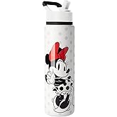Simple Modern Summit Water Bottle with Straw Lid | Disney 30oz Leak Proof Stainless Steel Insulated Cup | Gifts for Her Him | Minnie Mouse Love