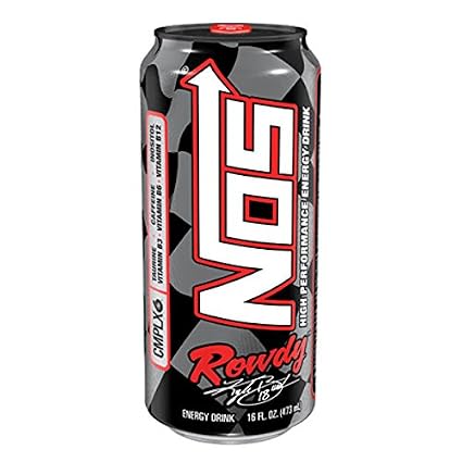 Nos rowdy punch fp metal 16floz (815154020572)