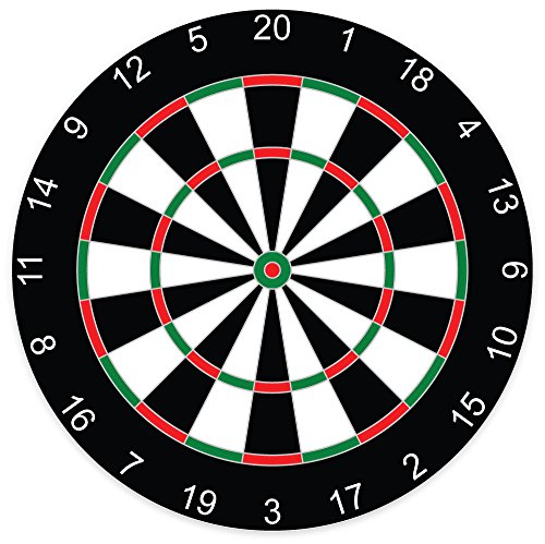 Dartboard game sticker decal 5" x 5"
