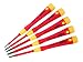 Wiha 32085 Insulated Pico finish Slotted/Phillips Set (5 Piece), High Vis Red & Yellow primary