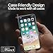 iPhone X Screen Protector [3 Pack] Premium Tempered Glass by Eneelo Case Friendly HD Clear - Apple iPhoneX 10 2017