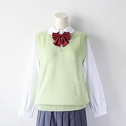 jinghuiyue Women’s V Neck Sweater Vest School
